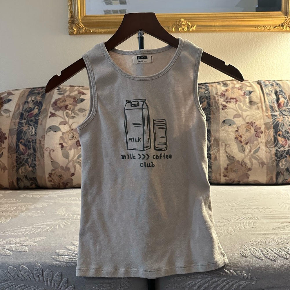 Milk Coffee Club Tank Top